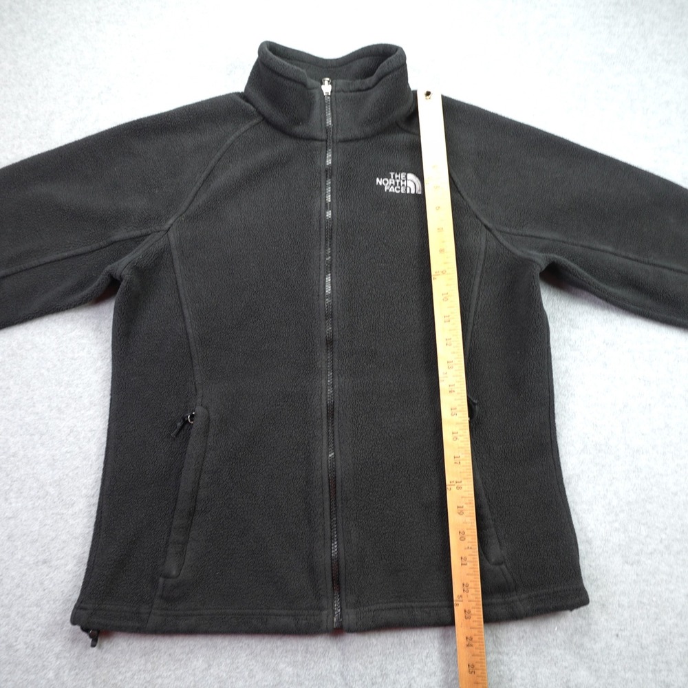 The North Face Fleece Jacket Womens Medium Black Outdoor Full Zip - Picture 7 of 15